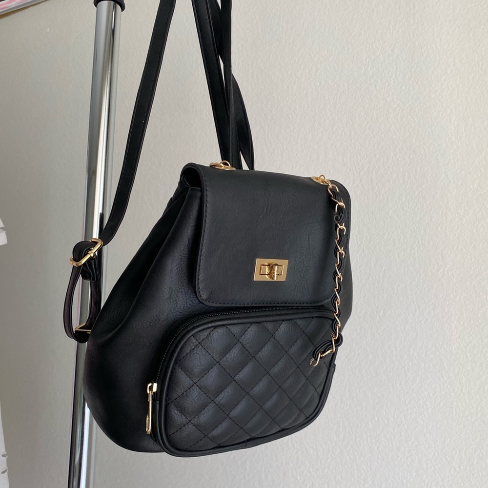 Cute Stylish Black Backpack